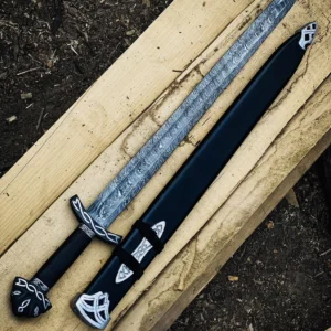 Viking Sword - Handmade Damascus Steel  | Knife Stall